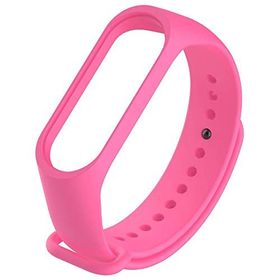 Microsonic Xiaomi Mi Band 7 Silikon Pembe Kordon