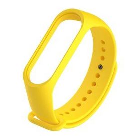Microsonic Xiaomi Mi Band 7 Silikon Sarı Kordon