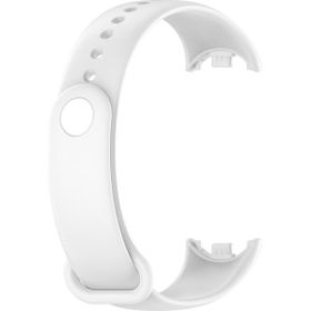 Microsonic Xiaomi Mi Band 8 Silikon Beyaz Kordon