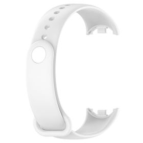 Microsonic Xiaomi Mi Band 8 Silikon Beyaz Kordon