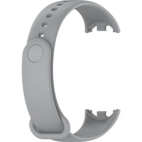 Microsonic Xiaomi Mi Band 8 Silikon Gri Kordon