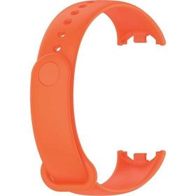 Microsonic Xiaomi Mi Band 8 Silikon Turuncu Kordon