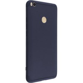 Microsonic Xiaomi Mi Max 2 Double Dip 360 Protective Lacivert Kılıf