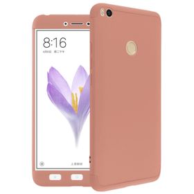 Microsonic Xiaomi Mi Max 2 Double Dip 360 Protective Rose Gold Kılıf