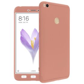 Microsonic Xiaomi Mi Max 2 Double Dip 360 Protective Rose Gold Kılıf