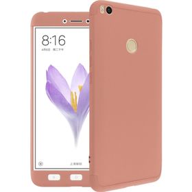 Microsonic Xiaomi Mi Max 2 Double Dip 360 Protective Rose Gold Kılıf