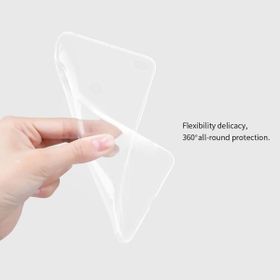Microsonic Xiaomi Mi Max 2 Transparent Soft Beyaz Kılıf