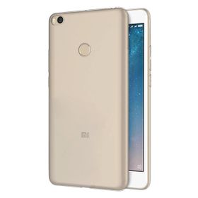 Microsonic Xiaomi Mi Max 2 Transparent Soft Beyaz Kılıf