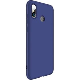 Microsonic Xiaomi Mi Max 3 Double Dip 360 Protective Lacivert Kılıf