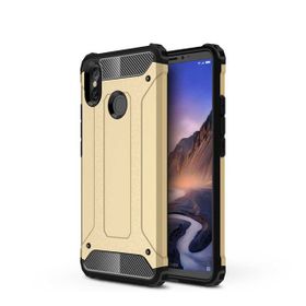 Microsonic Xiaomi Mi Max 3 Rugged Armor Gold Kılıf