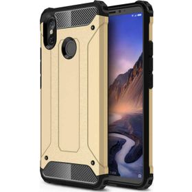 Microsonic Xiaomi Mi Max 3 Rugged Armor Gold Kılıf