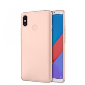 Microsonic Xiaomi Mi Max 3 Transparent Soft Beyaz Kılıf