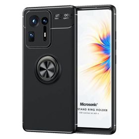 Microsonic Xiaomi Mi Mix 4 Kickstand Ring Holder Siyah Kılıf