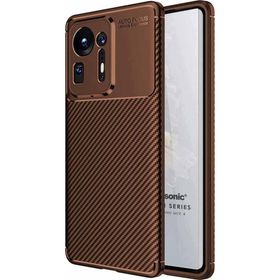 Microsonic Xiaomi Mi Mix 4 Legion Series Kahverengi Cep Telefonu Kılıfı