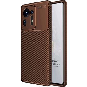 Microsonic Xiaomi Mi Mix 4 Legion Series Kahverengi Cep Telefonu Kılıfı