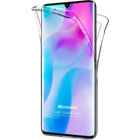 Microsonic Xiaomi Mi Note 10 Lite 6 Tarafı Tam Full Koruma 360 Clear Soft Şeffaf Cep Telefonu Kılıfı