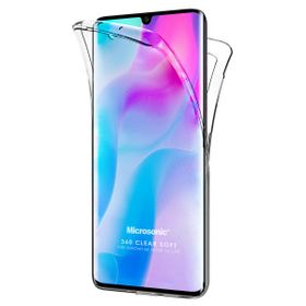 Microsonic Xiaomi Mi Note 10 Lite 6 Tarafı Tam Full Koruma 360 Clear Soft Şeffaf Cep Telefonu Kılıfı