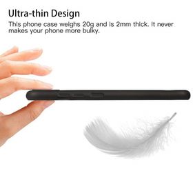 Microsonic Xiaomi Mi Note 10 Mavi Matte Silicone Kılıf