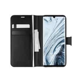 Microsonic Xiaomi Mi Note 10 Pro Delux Leather Wallet Siyah Kılıf