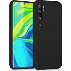 Microsonic Xiaomi Mi Note 10 Pro Matte Silicone Siyah Kılıf