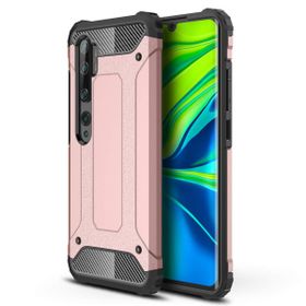 Microsonic Xiaomi Mi Note 10 Pro Rugged Armor Rose Gold Cep Telefonu Kılıfı