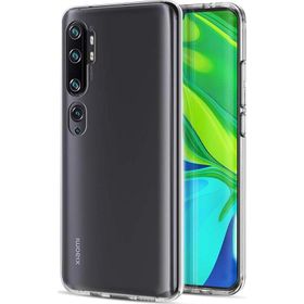 Microsonic Xiaomi Mi Note 10 Pro Transparent Soft Beyaz Cep Telefonu Kılıfı