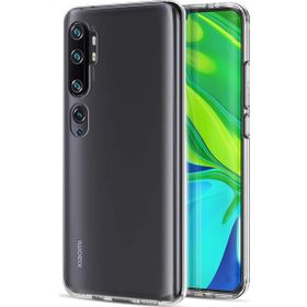 Microsonic Xiaomi Mi Note 10 Pro Transparent Soft Beyaz Cep Telefonu Kılıfı