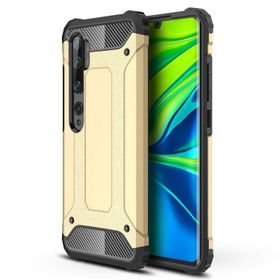 Microsonic Xiaomi Mi Note 10 Rugged Armor Gold Cep Telefonu Kılıfı