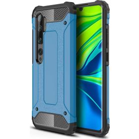 Microsonic Xiaomi Mi Note 10 Rugged Armor Mavi Cep Telefonu Kılıfı