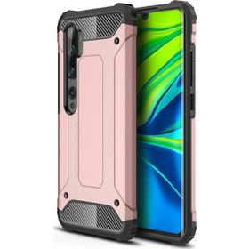 Microsonic Xiaomi Mi Note 10 Rugged Armor Rose Gold Cep Telefonu Kılıfı