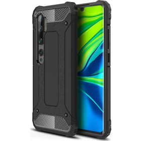 Microsonic Xiaomi Mi Note 10 Siyah Rugged Armor Kılıf