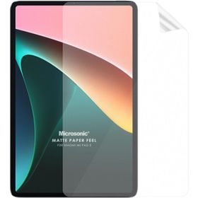 Microsonic Xiaomi Mi Pad 5 Uyumlu Şeffaf Paper Feel Kağıt Dokulu Mat Ekran Koruyucu