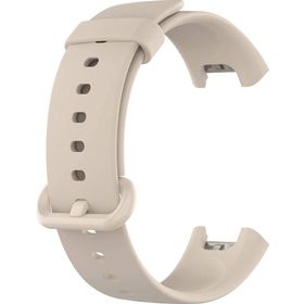Microsonic Xiaomi Mi Watch Lite Silicone Sport Band Krem Kordon