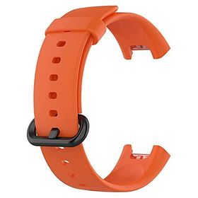 Microsonic Xiaomi Mi Watch Lite Silicone Sport Band Turuncu Kordon