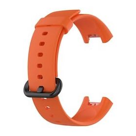 Microsonic Xiaomi Mi Watch Lite Silicone Sport Band Turuncu Kordon
