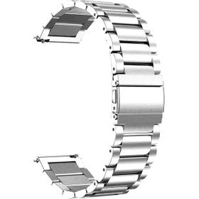 Microsonic Xiaomi Mi Watch Metal Stainless Steel Gümüş Kordon