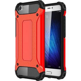 Microsonic Xiaomi Mi5 Pro Rugged Armor Kırmızı Kılıf