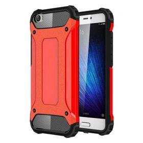 Microsonic Xiaomi Mi5 Pro Rugged Armor Kırmızı Kılıf