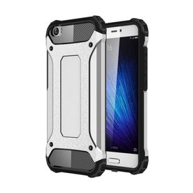 Microsonic Xiaomi Mi5 Rugged Armor Gümüş Kılıf