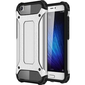 Microsonic Xiaomi Mi5 Rugged Armor Gümüş Kılıf