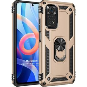 Microsonic Xiaomi Note 11S Military Ring Holder Cep Telefonu Kılıfı