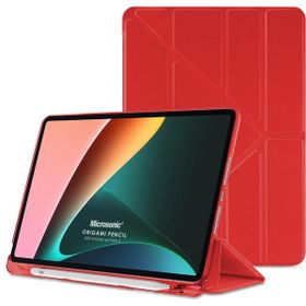 Microsonic Xiaomi Pad 6 Origami Pencil Kırmızı Kılıf