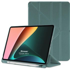 Microsonic Xiaomi Pad 6 Origami Pencil Koyu Yeşil Kılıf