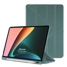Microsonic Xiaomi Pad 6 Origami Pencil Koyu Yeşil Kılıf