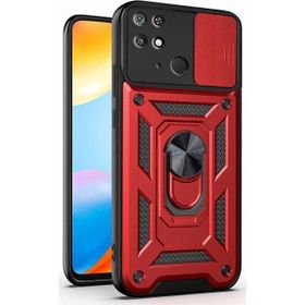 Microsonic Xiaomi Poco C40 Impact Resistant Kırmızı Kılıf