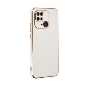 Microsonic Xiaomi Poco C40 Olive Plated Beyaz Kılıf