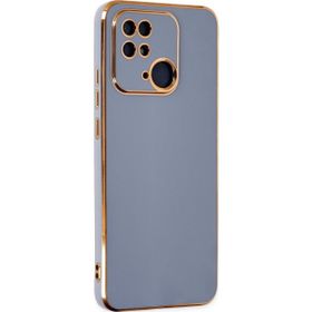 Microsonic Xiaomi Poco C40 Olive Plated Lavanta Grisi Kılıf
