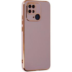 Microsonic Xiaomi Poco C40 Olive Plated Lila Kılıf