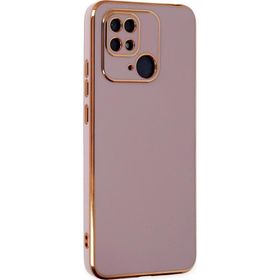 Microsonic Xiaomi Poco C40 Olive Plated Lila Kılıf