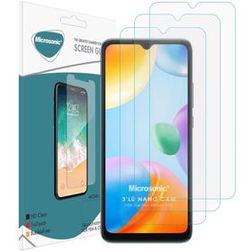 Microsonic Xiaomi Poco C40 Screen Protector Nano Glass 3 Adet Cam Ekran Koruyucu